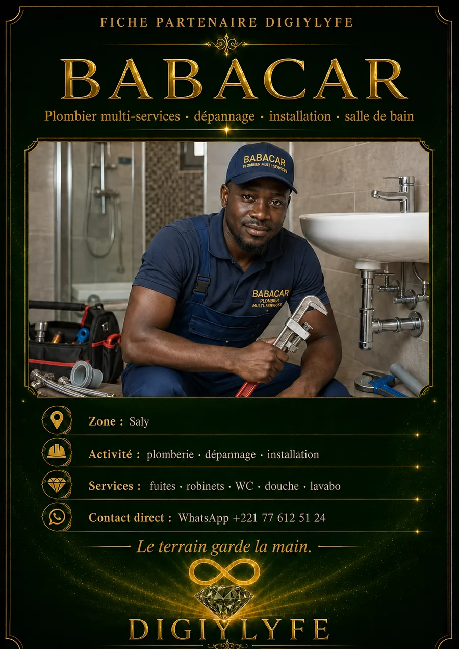 BABACAR PLOMBIER PRO